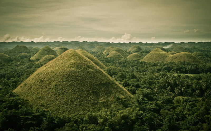 The Phillips chocolate hills