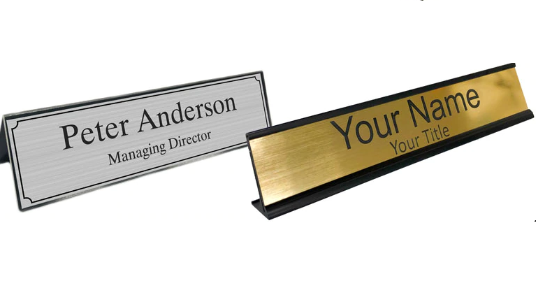 Office Name Plates For Desk