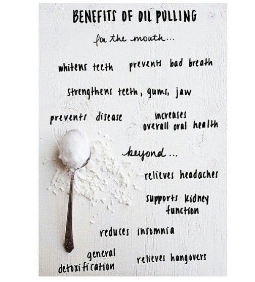 benefits of oil pulling