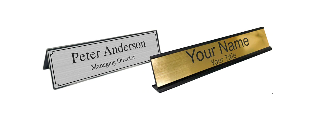 Everything You Need To Know About Desk Nameplates - Blog HubBlog Hub