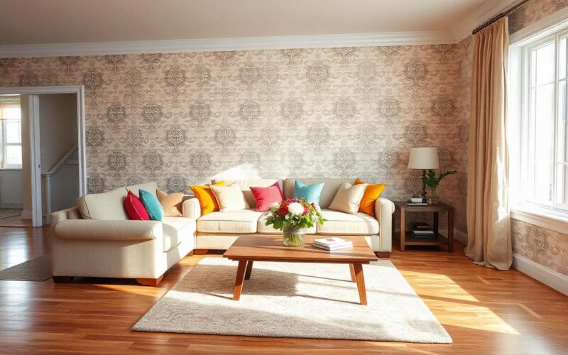 damask wallpaper