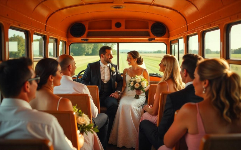 Why Hire A Wedding Transportation Bus For Your Guests